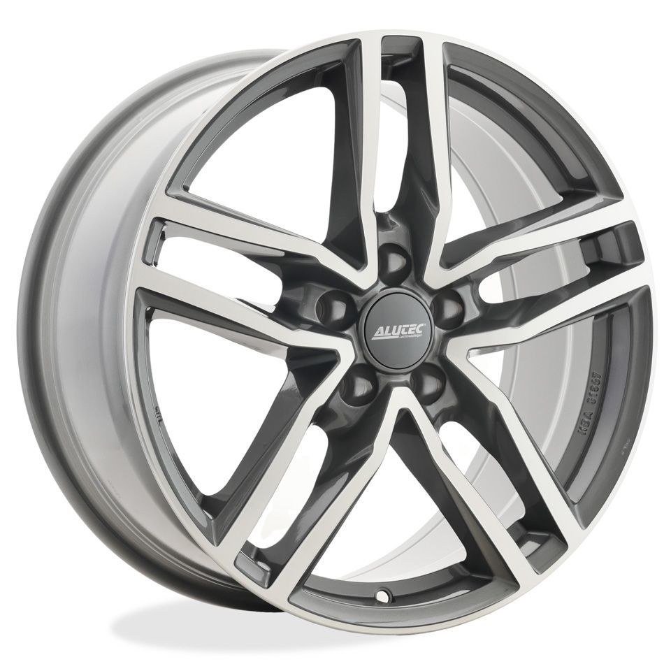 Колесный диск Alutec  Ikenu  6,5\R16 5*112 ET50  d57,1  Graphite Front Polished  [IKE65650V22-9]