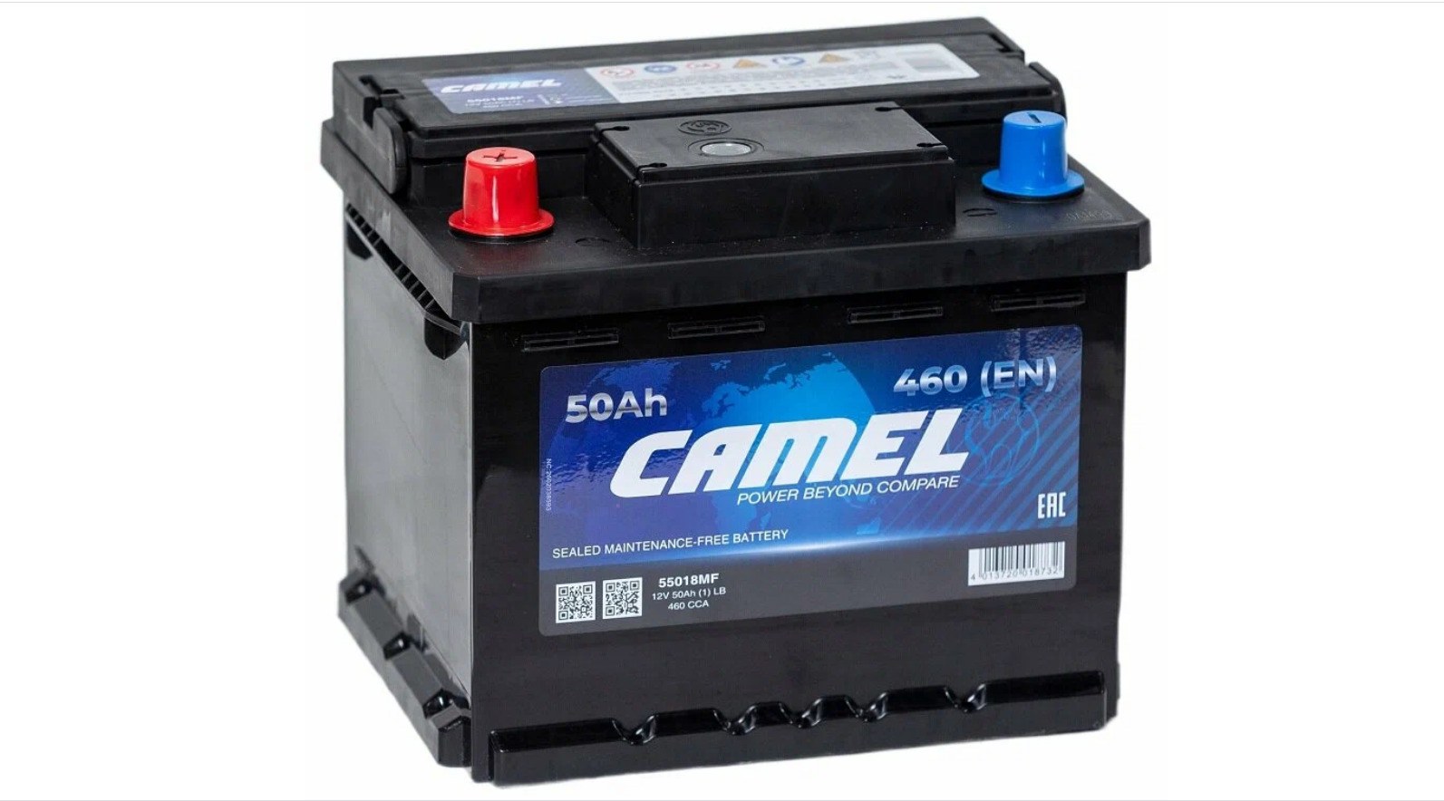 Аккумулятор CAMEL 50Ач EN460 207х175х175 низкий
