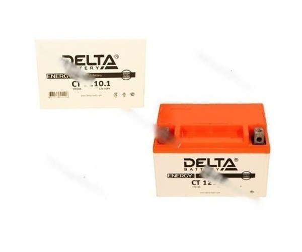 Аккумулятор DELTA MOTO CT 1210,1 150x87x93 с/эл YTZ10S