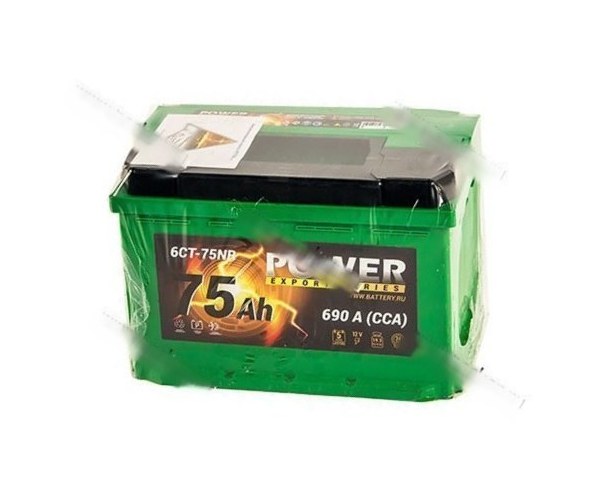 Аккумулятор POWER 75Ач EN690/750 277х175х190 обр/п