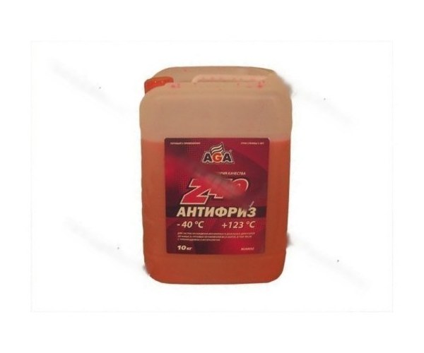 Антифриз AGA-40 003Z G12++ 10кг красный