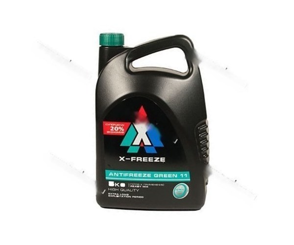 Антифриз X-FREEZE GREEN G11  5кг зеленый