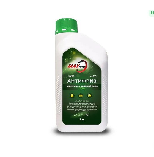 Антифриз MAXHIM G11 1кг зеленый MHG11140