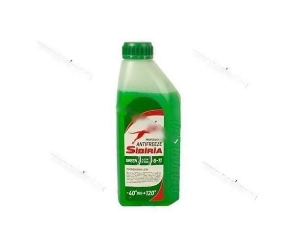 Антифриз SIBIRIA-40 G11 1кг зеленый