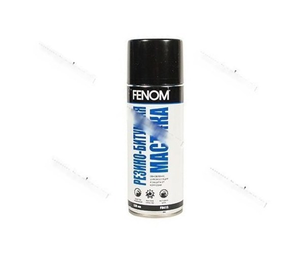 Антикоррозийная Мастика FENOM FN415 520мл резинобитумная аэрозольная