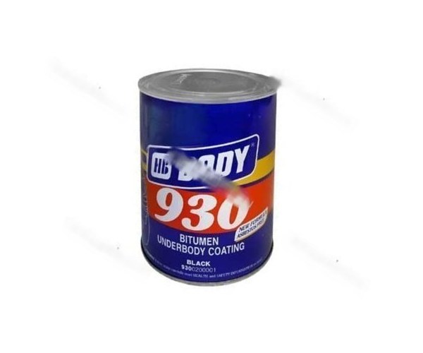 Антикоррозийное покрытие HB BODY 930 1кг черный