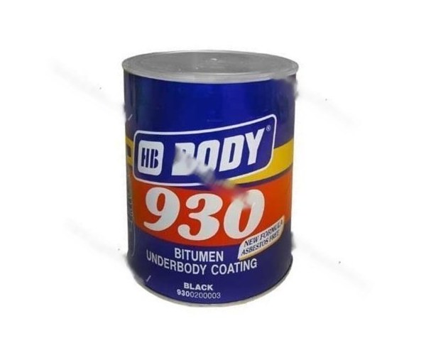 Антикоррозийное покрытие HB BODY 930 2,5кг черный