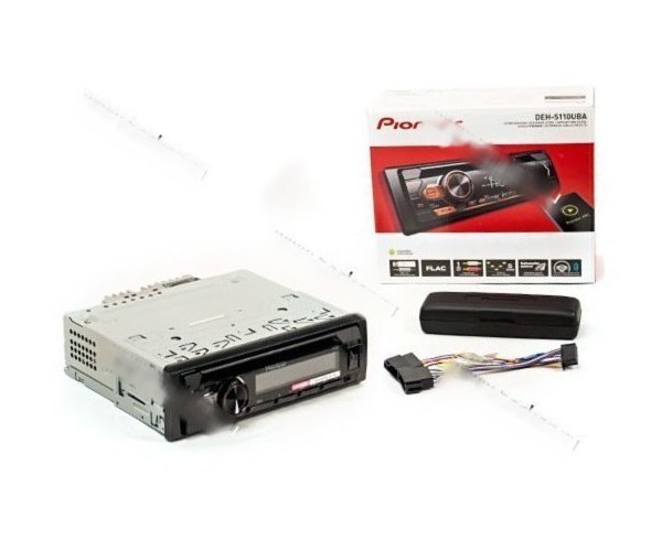 Автомагнитола PIONEER CD/MP3/USB/AUX-In 4х50Вт DEH-S110UBA оранжевая подсветка SALE