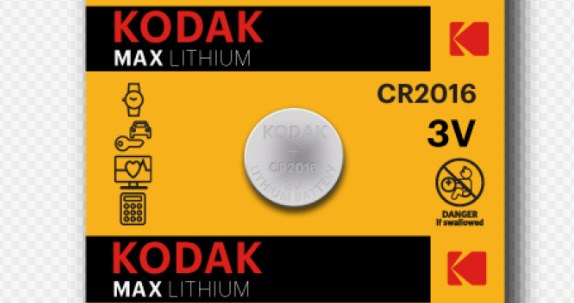 Батарейка KODAK CR2016-5BL для брелока сигнализации