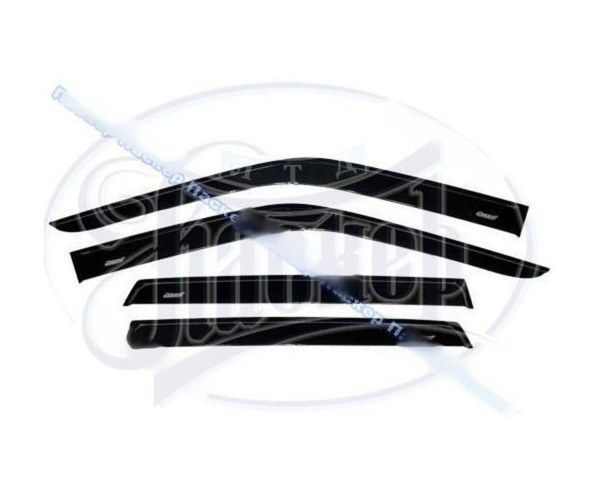 Дефлектор боковых окон Voron Glass Daewoo Nexia 1996-2012 накладной 4шт