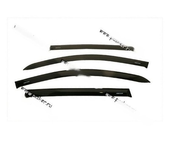 Дефлектор боковых окон Voron Glass Renault Duster 2011 накладной 4шт