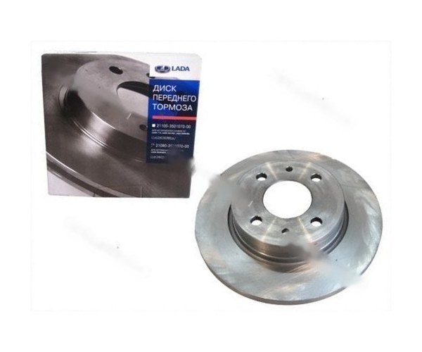 Диск тормозной 2108-099 АвтоВАЗ передний 21080-3501070-00