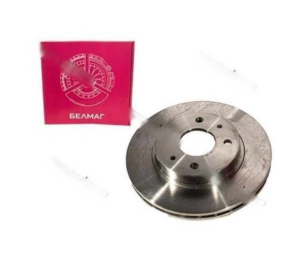 Диск тормозной 2110 2190 Granta БелМаг передний R13 BM1461