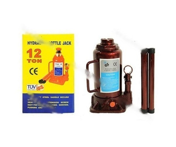 Домкрат гидравлический 12т бутылочный 210-395мм