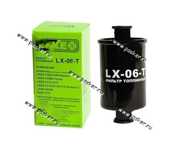 Фильтр топливный 2108-10 инжектор LUX-OIL LX-06-T