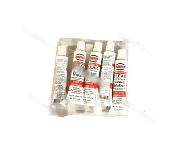 Герметик ABRO 32гр высокотемпературный силиконовый прозрачный