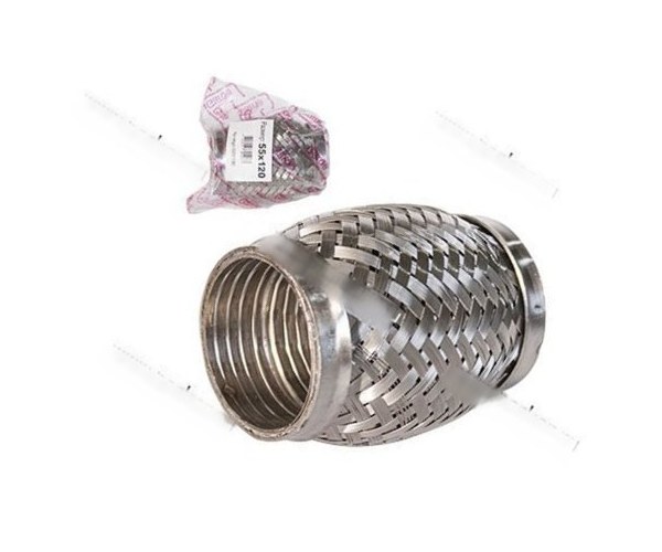 Гофра глушителя 55x120 Garde 3х слойная Interloсk G55120