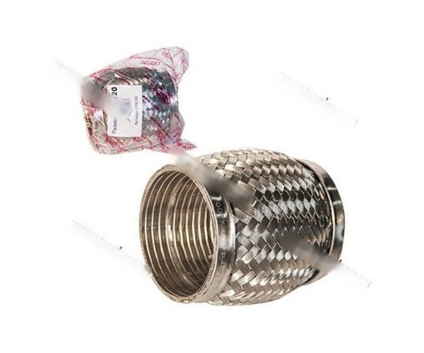 Гофра глушителя 76x120 Garde 3х слойная Interloсk G76120