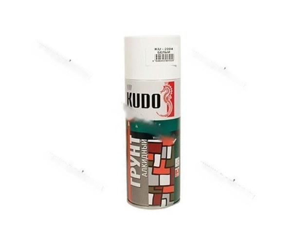 Грунтовка KUDO KU-2004 520мл белая аэрозоль