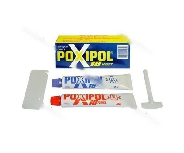 Холодная сварка POXIPOL двухкомп металлик 70мл 10мин