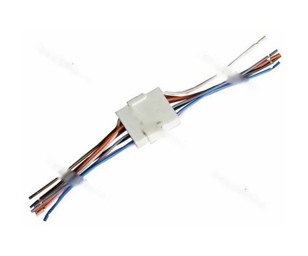 Колодка соединительная 8 местная папа+мама с проводами AVKOPRO