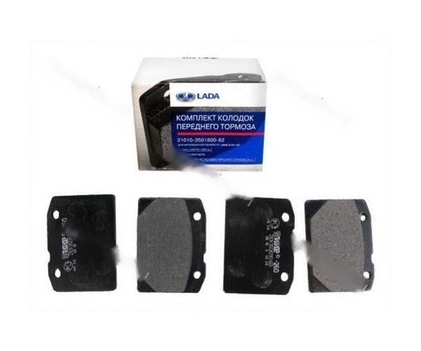 Колодки тормозные 2101-07 передние LADA Image