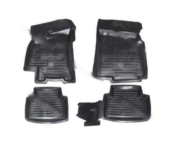 Коврики Chevrolet Lanos с 2005г резиновые AgateK