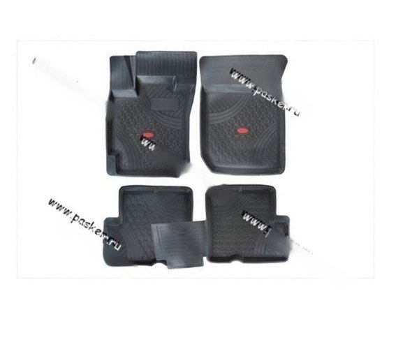 Коврики LADA Largus 5-ти местная с 2012г резиновые AgateK