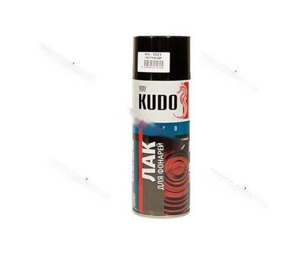 Краска Затемнитель фар черный KUDO KU-9021 520мл аэрозольный