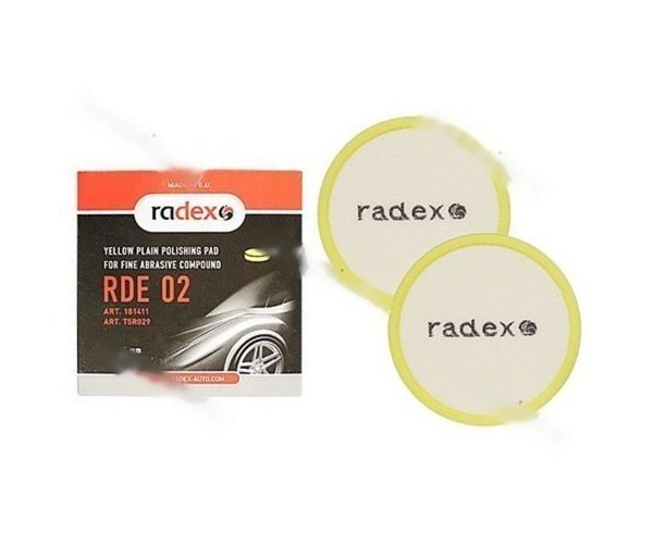 Круг полировальный RADEX RDE 02 с креплением на липучке 150мм