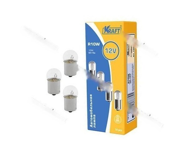 Лампа 12V10W BA15s KRAFT 700052