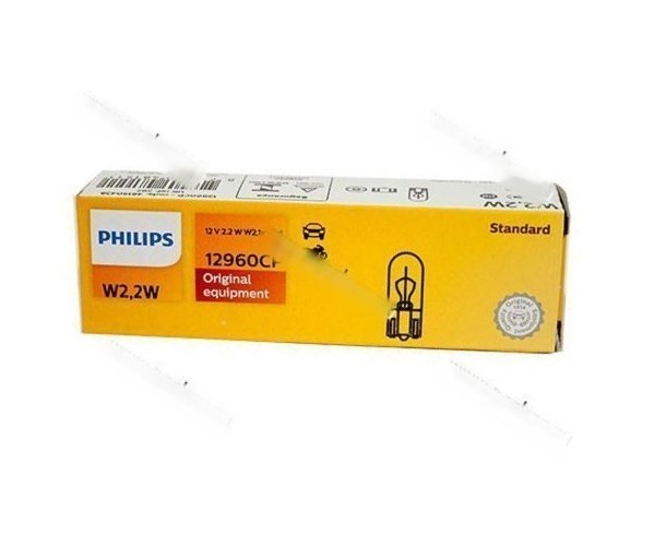 Лампа 12V2W W2.1x9.5d Philips 12960CP