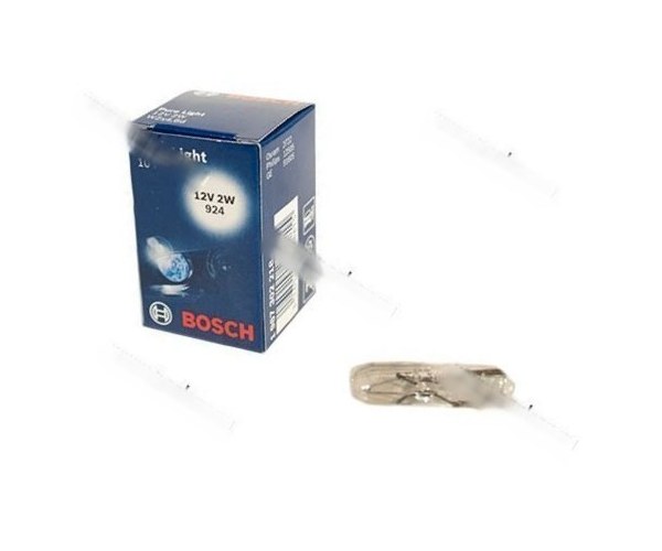 Лампа 12V2W W2x4.6d BOSCH 218