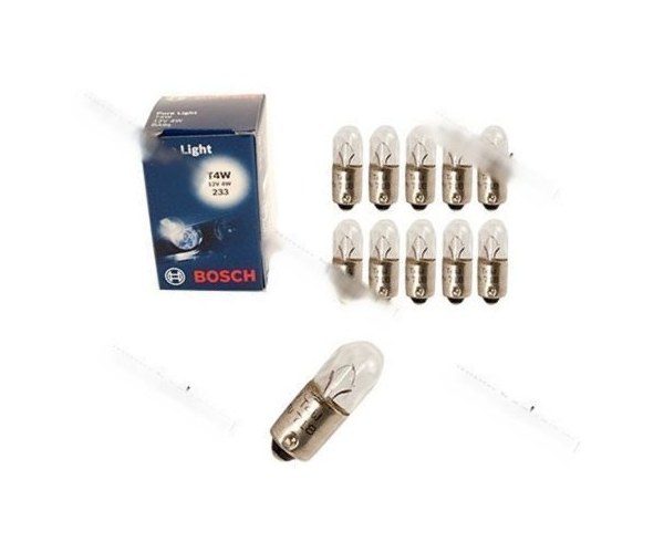 Лампа 12V4W BA9s BOSCH 207