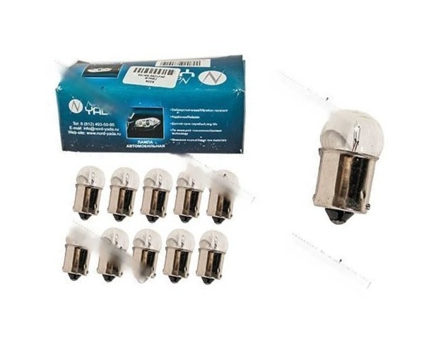 Лампа 24V10W BA15s Nord YADA