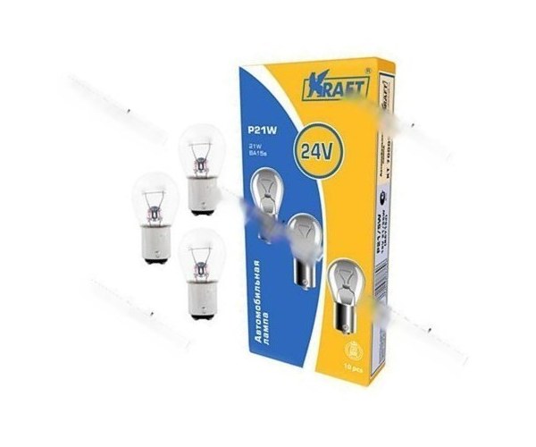 Лампа 24V21W BA15s KRAFT 700043