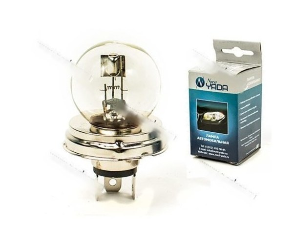 Лампа галоген 24V 55/50W R2 P45t Nord YADA CLEAR