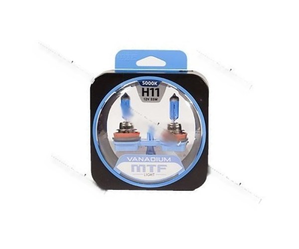 Лампа галоген 12V H11 55W PGJ19-2 MTF VANADIUM  5500/5000К