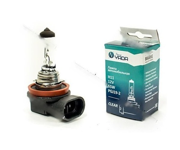 Лампа галоген 12V H11 55W PGJ19-2 Nord YADA CLEAR