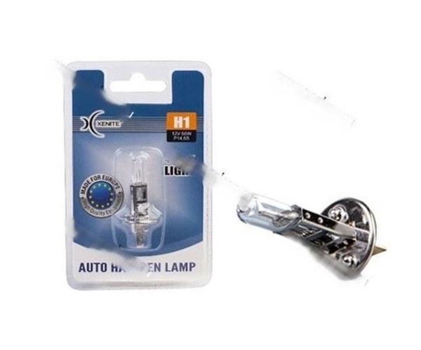 Лампа галоген 12V H1 55W P14.5s Xenite Standart +30% яркости