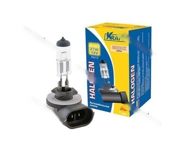 Лампа галоген 12V H27W/2 PG13 KRAFT 700022
