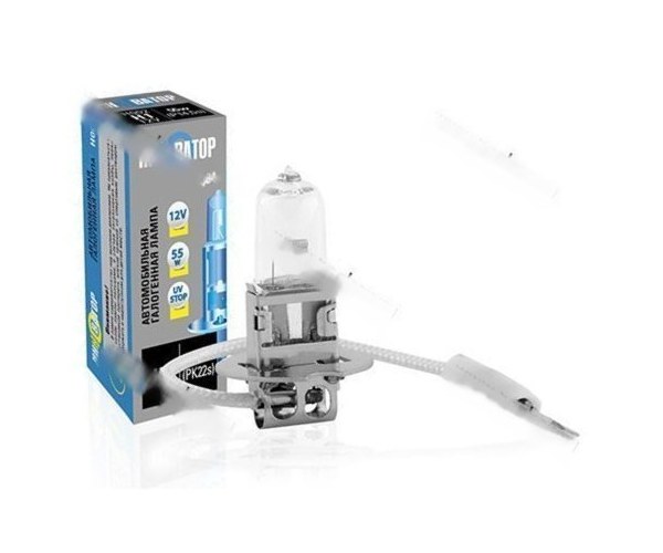 Лампа галоген 12V H3 100W Pk22s Новатор/Инноватор ИН003