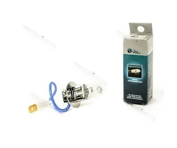 Лампа галоген 12V H3 55W Pk22s Nord YADA CLEAR