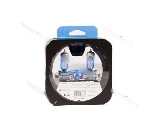 Лампа галоген 12V H4 60/55W P43t MTF VANADIUM 5000К