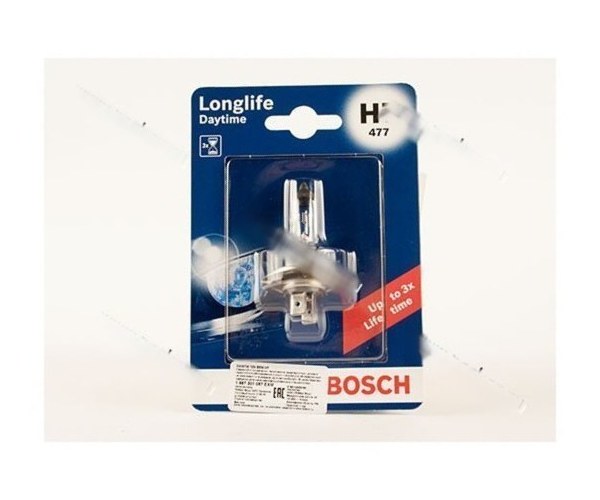 Лампа галоген 12V H7 55W PX26d BOSCH Long Life Daytime 057