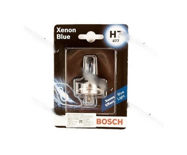 Лампа галоген 12V H7 55W PX26d BOSCH XENON BLUE 013