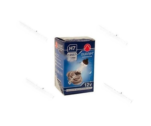 Лампа галоген 12V H7 55W PX26d ДиаЛуч