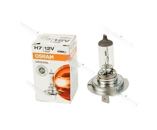 Лампа галоген 12V H7 55W PX26d OSRAM 64210