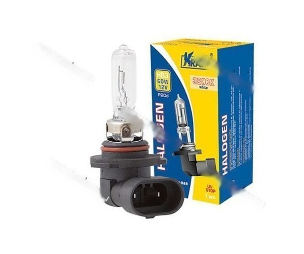 Лампа галоген 12V HB3 60W P20d KRAFT 700024