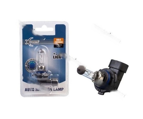 Лампа галоген 12V HB4 55W P22d Xenite Standart +30% яркости 9006
